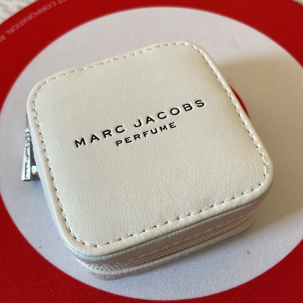 Marc Jacobs Solid Perfume Compact Mirror Black Le… - image 7
